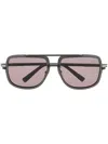 Dita Eyewear Mach-one Square-frame Sunglasses In 黑色