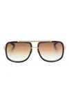 Dita Eyewear Mach-one Sunglasses In 黑色