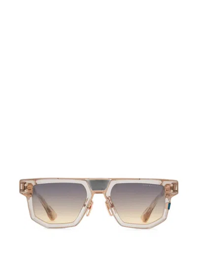 Dita Eyewear Mach-nine Pilot-frame Sunglasses In Gold