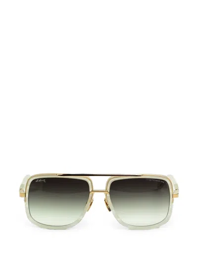 Dita Eyewear Mach-one Square-frame Sunglasses In Gold