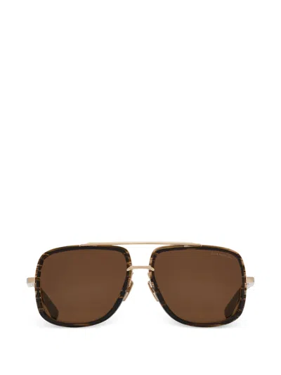 Dita Eyewear Mach-one Sunglasses In Gold