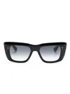 Dita Eyewear Mahine Cat-eye Frame Sunglasses In Black