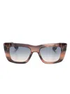 Dita Eyewear Mahine Oversize-frame Sunglasses In Rosa