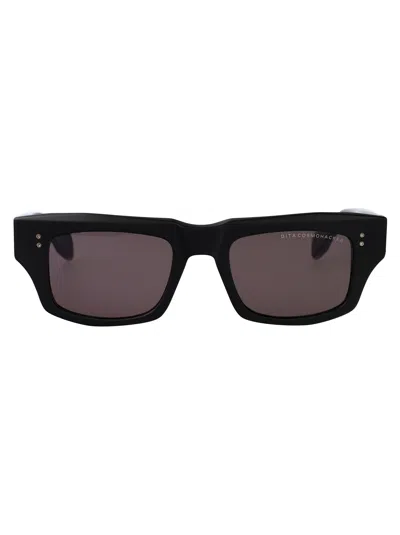 Dita Eyewear Matte Black Acetate+metal Sunglasses In Multi