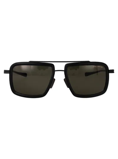 Dita Eyewear Matte Metal/acetate Sunglasses In Black