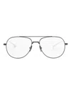 Dita Eyewear Aviator Metal-frame Glasses In Black