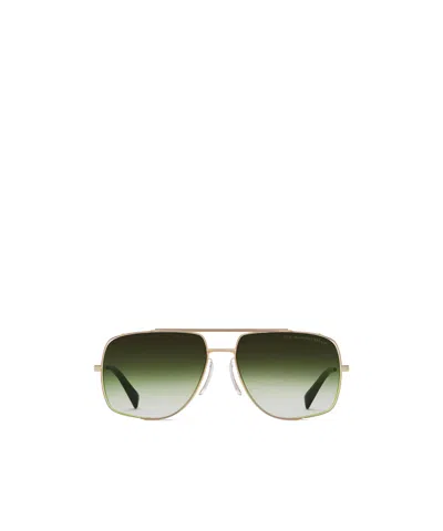 Dita Eyewear Midnight Special In White Gold_crystal Black