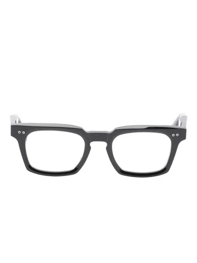Dita Eyewear Monolix Rectangle-frame Glasses In Black