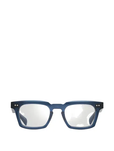 Dita Eyewear Monolix Square-frame Glasses In Blue