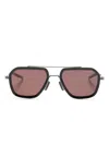 Dita Eyewear Navigator-frame Sunglasses In Grey