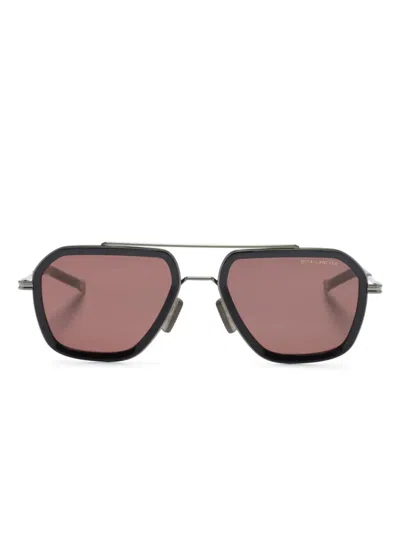 Dita Eyewear Navigator-frame Sunglasses In Grey