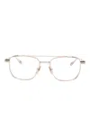 Dita Eyewear Pilot-frame Glasses In Brown