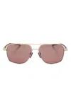 Dita Eyewear Pilot-frame Sunglasses In Brown