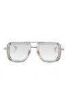 Dita Eyewear Pilot-frame Sunglasses In Silver