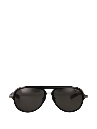 Dita Eyewear Pilot-frame Double-bridge Sunglasses In Black
