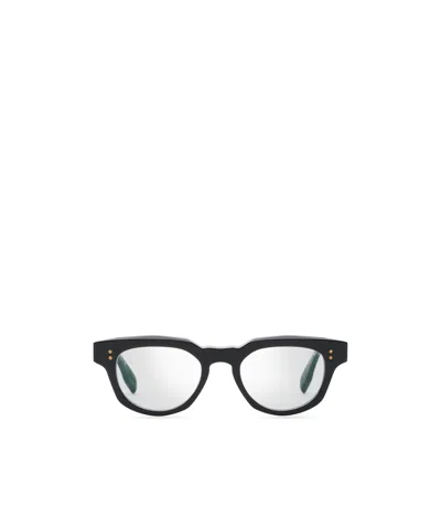 Dita Eyewear Radihacker Round-frame Glasses In White