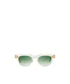 Dita Eyewear Radihacker Square-frame Sunglasses In White