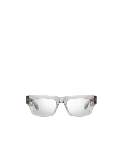 Dita Eyewear Rectangular Flat Mirror In White