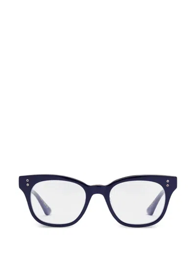 Dita Eyewear Rhythm Round-frame Glasses In Black