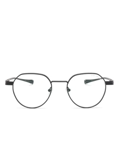 Dita Eyewear Round-frame Glasses In Black