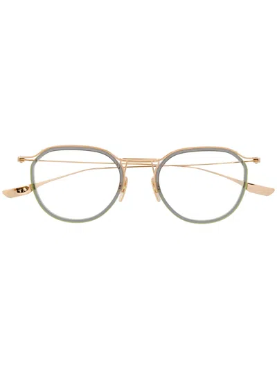 Dita Eyewear Schema-two Eyeglasses In Gold