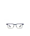 Dita Eyewear Senator Three Square Frame Glasses In White