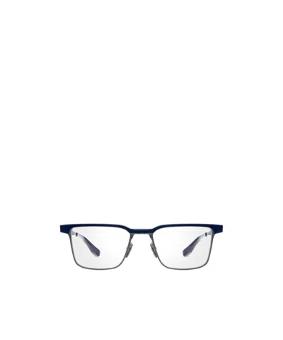 Dita Eyewear Senator Three Square Frame Glasses In White