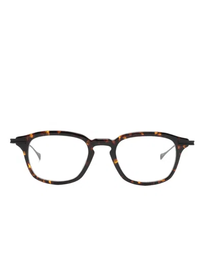 Dita Eyewear Square-frame Glasses In 黑色