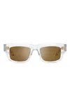 Dita Eyewear Square-frame Sunglasses In White