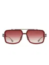 Dita Eyewear Sonnenbrille Mit Eckigem Gestell In Pink