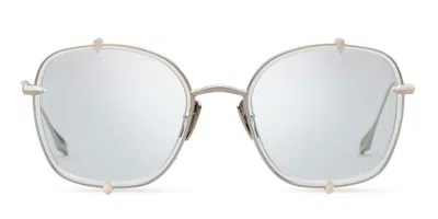 Dita Eyewear Square Frame Sunglasses In Silver