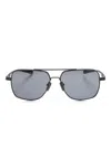 Dita Eyewear Eckige Sonnenbrille Aus Titan In Black