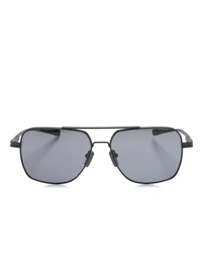 Dita Eyewear Eckige Sonnenbrille Aus Titan In Black
