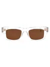 Dita Eyewear Stal Clear Acetate Sunglasses In Brown