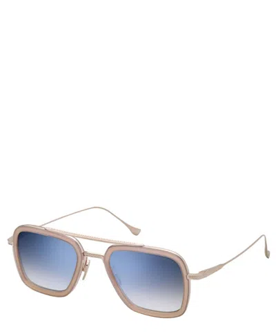 Dita Eyewear Geometric Frame Sunglasses In Blue