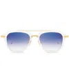 Dita Eyewear Geometric Frame Sunglasses