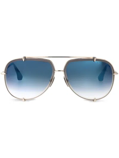 Dita Eyewear Talon Sunglasses In Silver