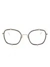 Dita Eyewear Eckige Talon Three Brille In Schwarz