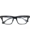 Dita Eyewear Thavos Rectangle-frame Glasses In Schwarz