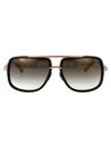 Dita Eyewear Titanium Matte Sunglasses In Brown