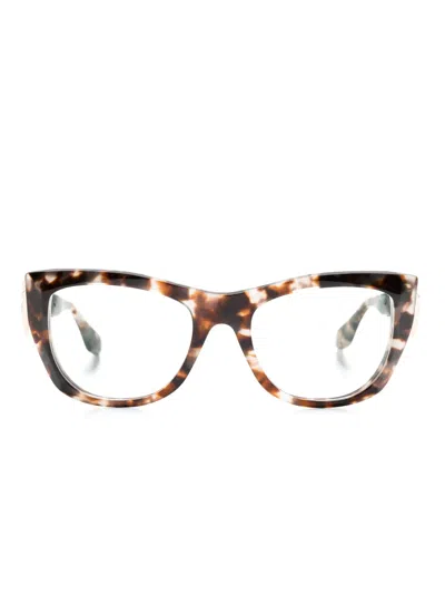 Dita Eyewear Tortoiseshell Cat-eye Optical Glasses In 褐色