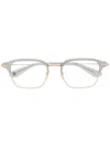 Dita Eyewear Typographer Wayfarer-frame Glasses In Grey