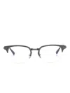 Dita Eyewear Union-two Square-frame Glasses In Grau