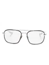 Dita Eyewear Wandouir Glasses In Silver