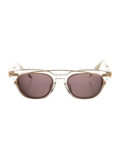 Pre-owned Dita Flight 006 Aviator Sunglasses In Purple