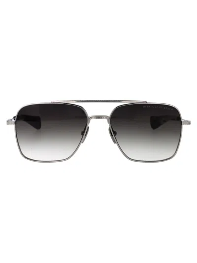 Dita Flight-seven Sunglasses In Black Palladium W Dark Grey To Clear - Ar
