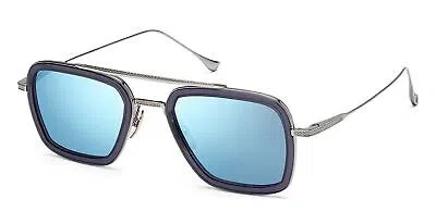 Pre-owned Dita Flight.006 7806-a-smk-pld-52-z Smoke Grey In Gray