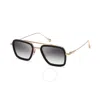 Dita Aviator-style Gold-tone And Acetate Sunglasses In Black