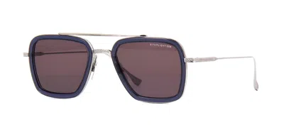 Pre-owned Dita Flight.006 Smoke Grey Crystal And Black Palladium/dark Grey (g) Sunglasses In Gray