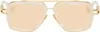 Dita Gold & White Lxn-evo Sunglasses
